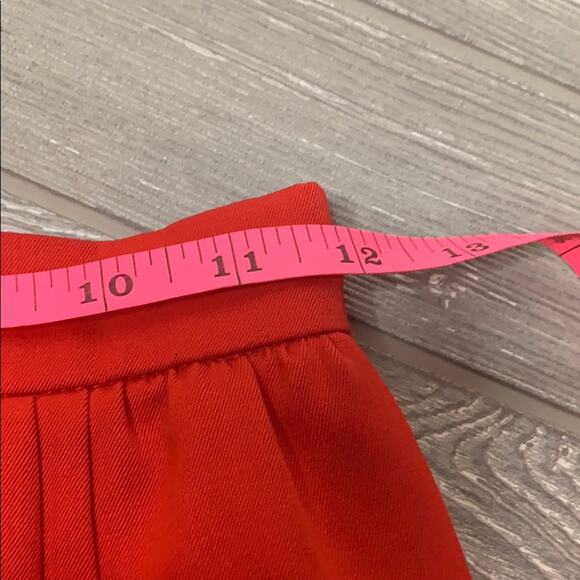 VINTAGE Valentino boutique red pencil skirt - Picture 7 of 7